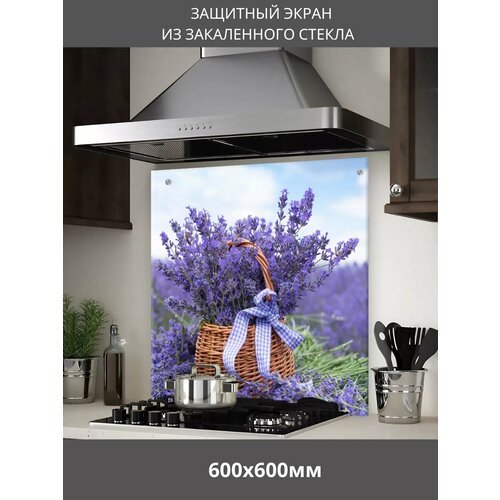 фото Фартук кухонный на стену 600х600мм защитный экран born to print