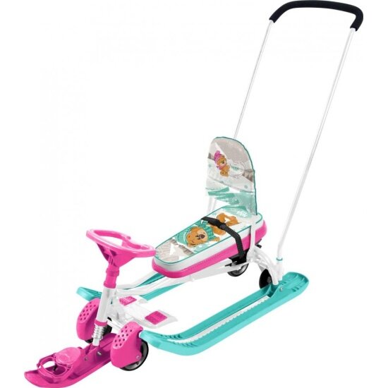 Снегокат Nika Тимка Спорт 6 (с забавными медвежатами)