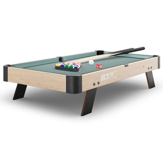 Бильярд настольный Unix Line Wood Мини 88х47 cм