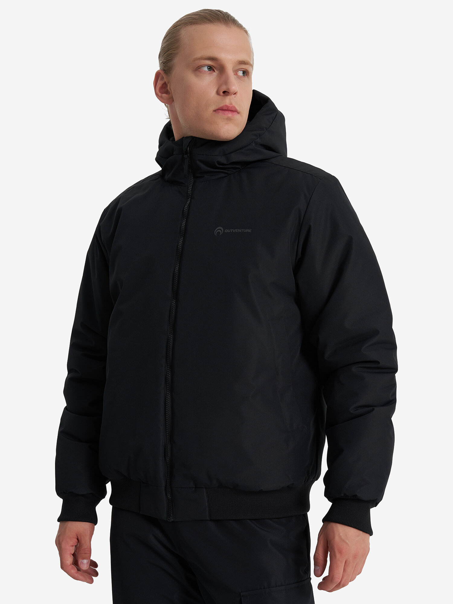 Куртка OUTVENTURE, размер 56-58, черный — фото 1