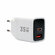 Зарядное устройство с дисплеем Cablexpert белый 35Вт GaN QC4.0/PD...