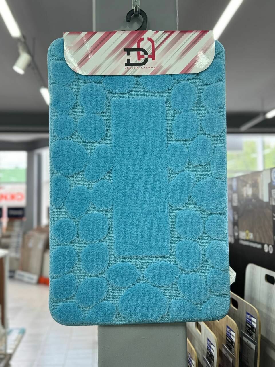 Коврик в ванную Mono голубой 50*80 4045/62322 1 предмет.