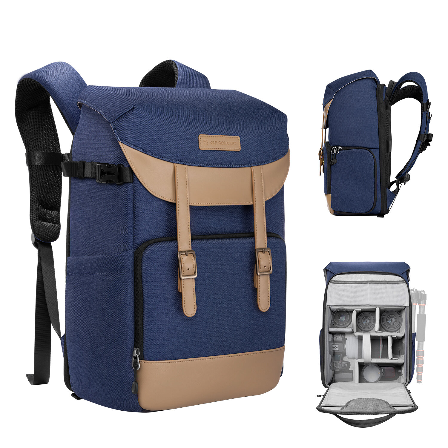 Фоторюкзак K&F Concept Zip 20L KF13.066V13