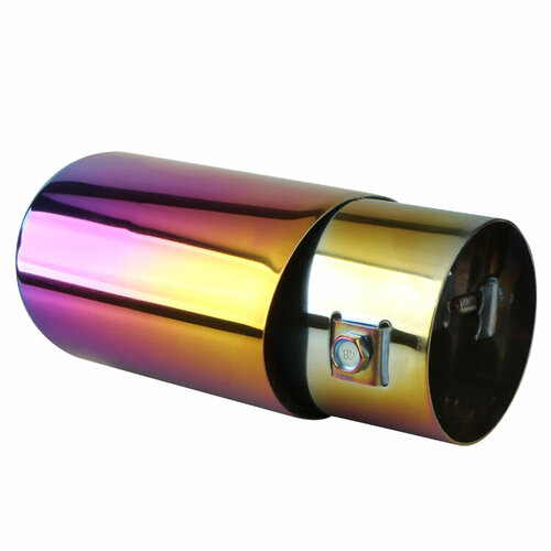 Насадка на выхлопную трубу автомобильный цветной глушитель из нержавеющей стали с хромированной отделкой арт YC-WH0005 1980₽