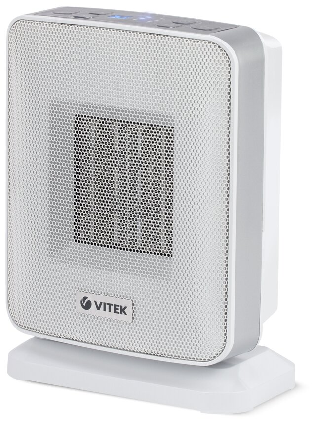 Тепловентилятор VITEK VT-2052, 1.5 кВт, 20 м², серый