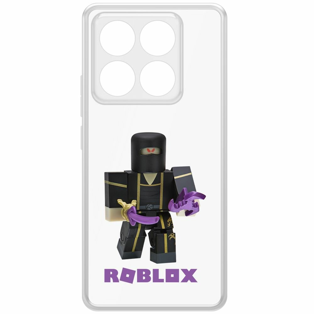 Чехол-накладка Krutoff Clear Case Roblox-Ниндзя Ассасин для Xiaomi 14T Pro