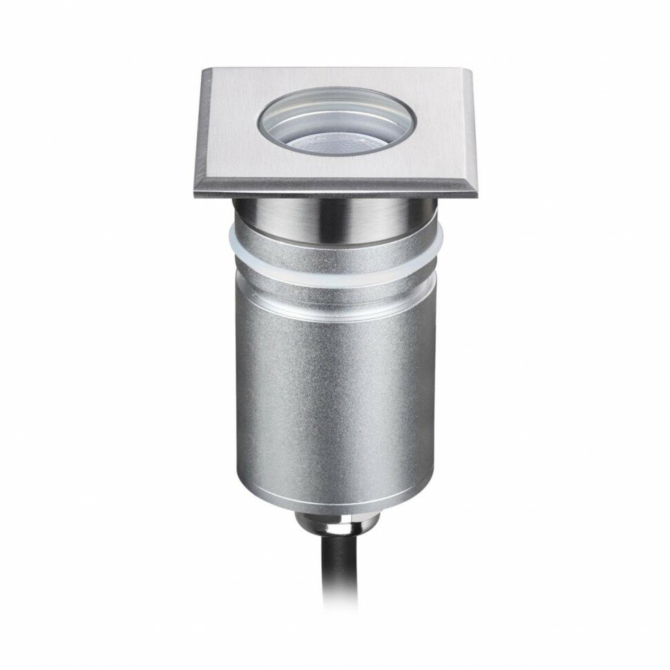 Odeon Light 6661/1GB NATURE ODL24 729 черный/металл Встраиваемый грунтовый светильник IP67 LED 3W 4000K 12V/24V INGRO (нужен драйвер 357781/357782)