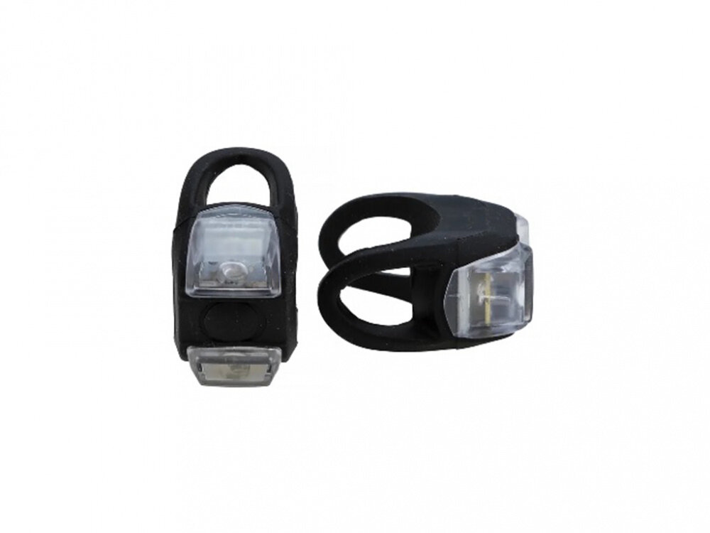 Фонарь велосипеда Vinca Sport VL 215 robocop (комплект)