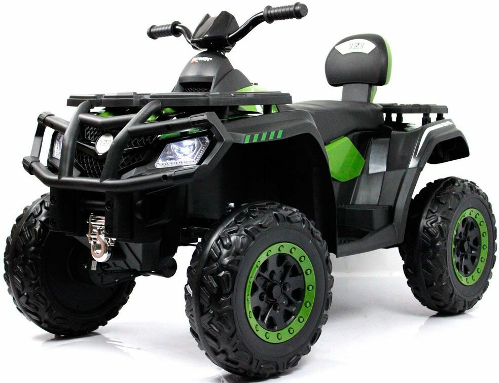 Детский электроквадроцикл RiverToys T001TT 4WD Зелёный