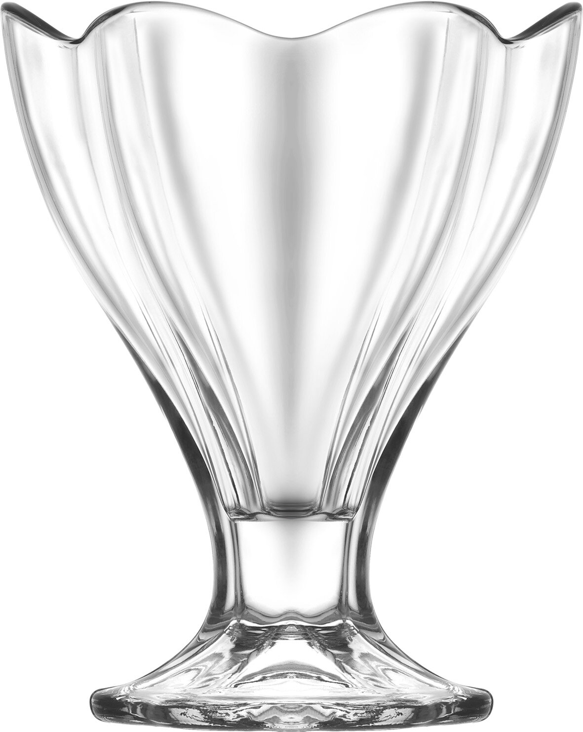 Креманка LAV Lily, стекло, 250мл, без свинца, бесцветная, мытье в посудомойке