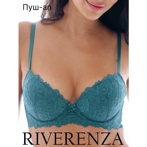 фото Бюстгальтер riverenza amelia, размер 85b, изумрудный