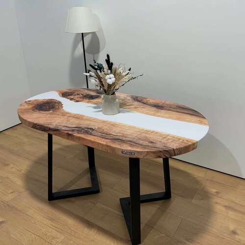 Изображение товара Стол кухонный обеденный овальный THETABLE•RU 180х80 см 3.18/1.1/овал1