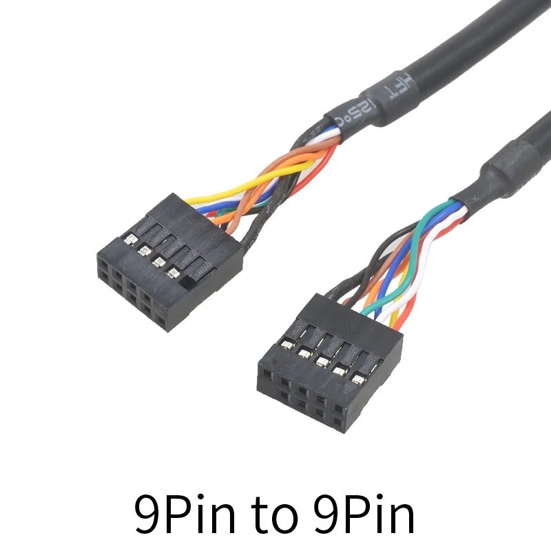 USB 2.0 9-контактный внутренний кабель для разъема материнской платы 50cm