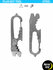 Мультитул-брелок edc Nite Ize DoohicKey Plus Key Tool