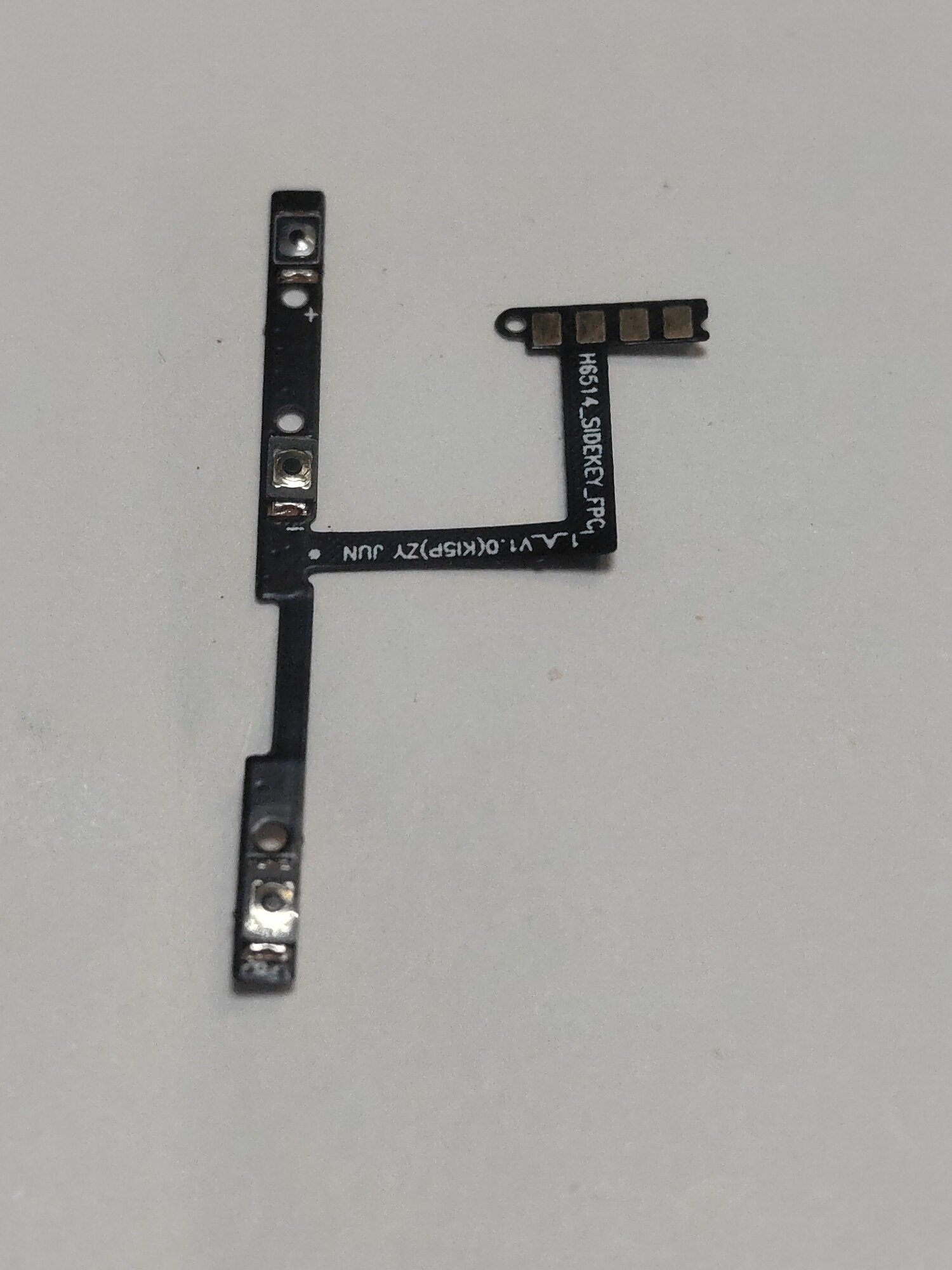 Шлейф кнопок громкости и включения для tecno spark 10 (Ki5q)