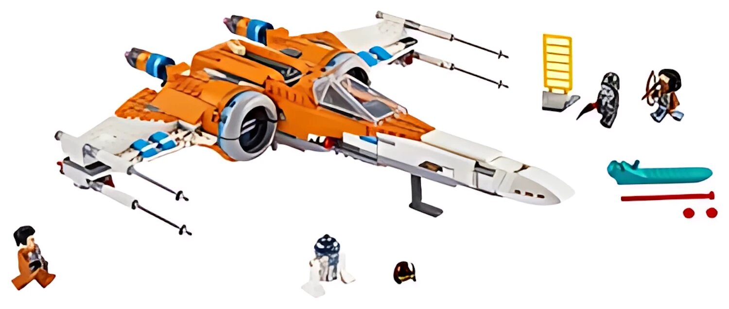 Конструктор LEGO Star Wars 75273 Episode IX Истребитель типа Х По Дамерона