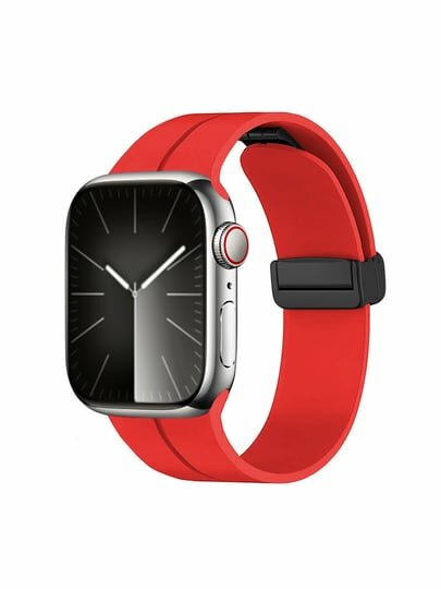 Ремешок силиконовый для Apple Watch 3,4,5,6,7,8 SE и Ultra, размер 42/44/45/49 мм
