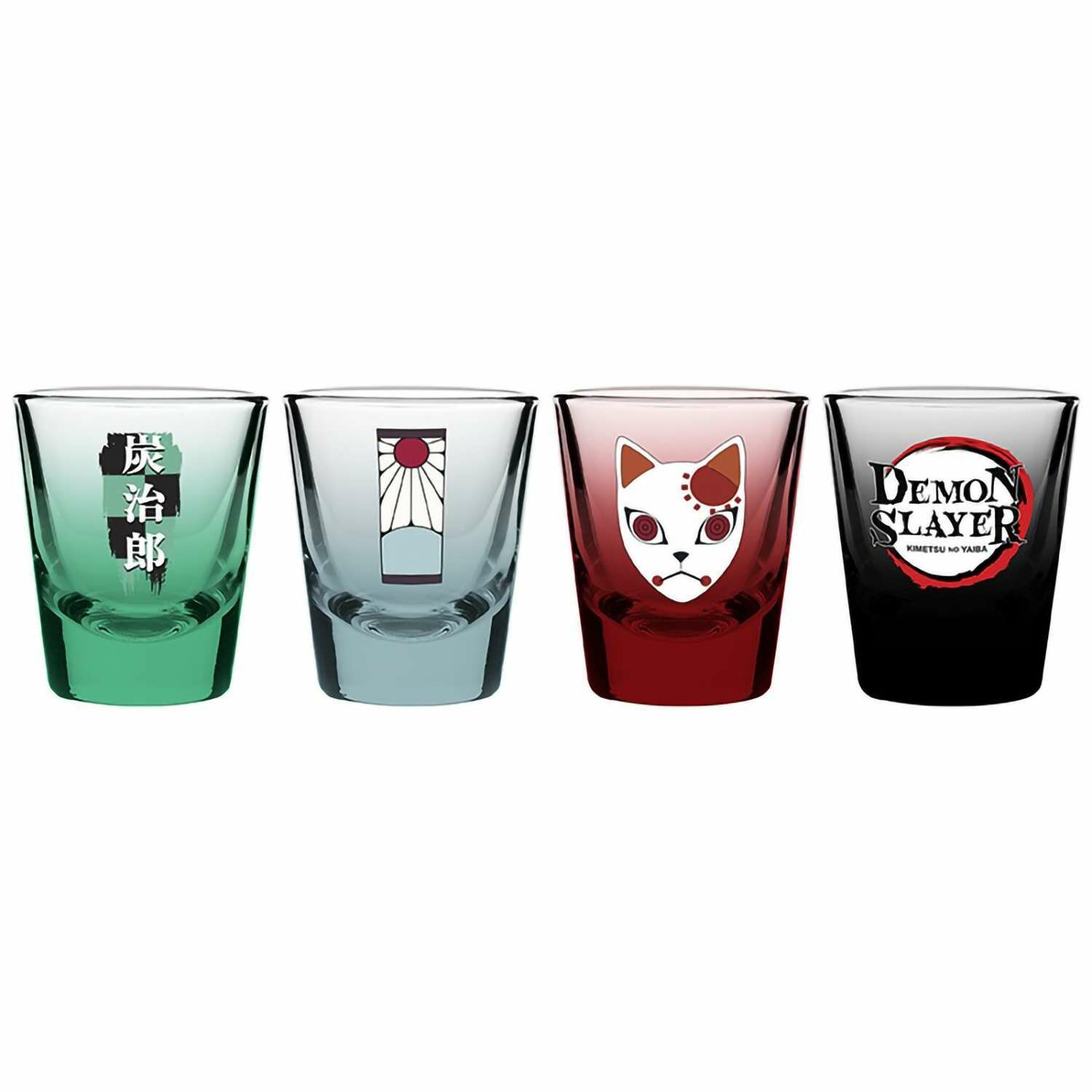 Набор рюмок Клинок рассекающий демонов Shot Glass Symbols x2 ABYVER193