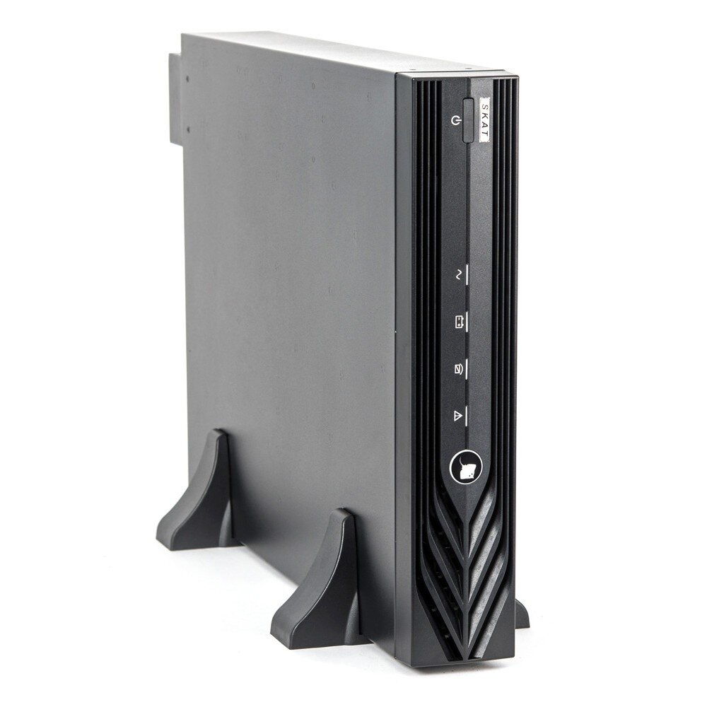 ИБП Бастион SKAT-UPS 10 000 RACK {Online, 10кВА/9кВт, клеммный блок, без АКБ (20 шт 40-200Ач), ток заряда 10А, МПТ} (494)