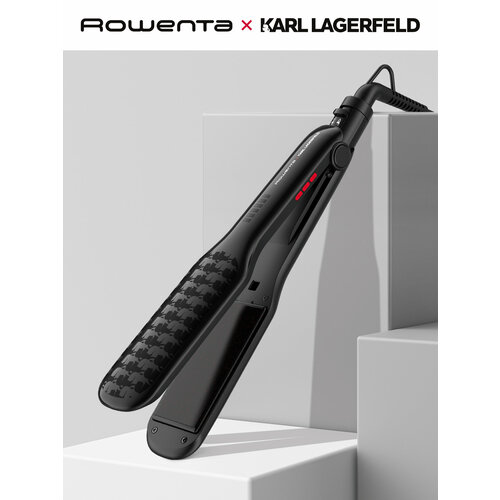 Выпрямитель Rowenta Karl Lagerfeld SF411LF0 с кератин-турмалином, плавающие пластины — купить, цена, характеристики