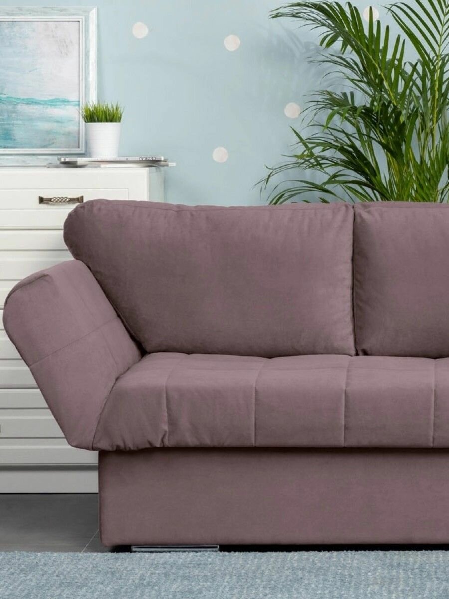 Диван-кровать Askona (Аскона) Lily (Лили)-Тк. Casanova Lilac+Casanova Lilac — фото 1