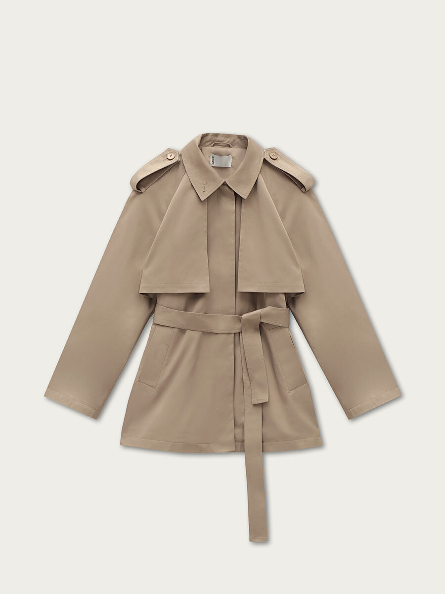 Тренчкот GATE31 Чикаго, размер L, бежевый