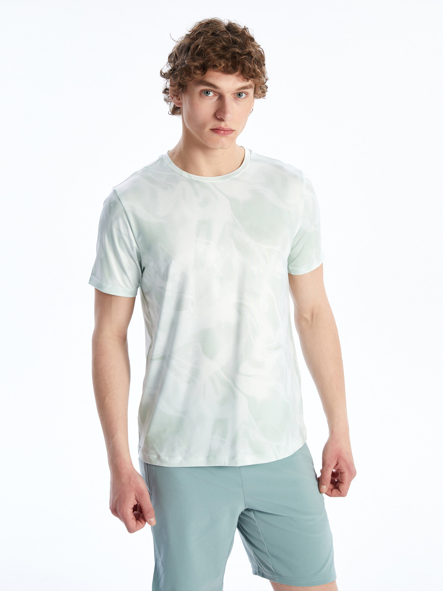 Футболка спортивная LC Waikiki 1 шт. размер M зеленый