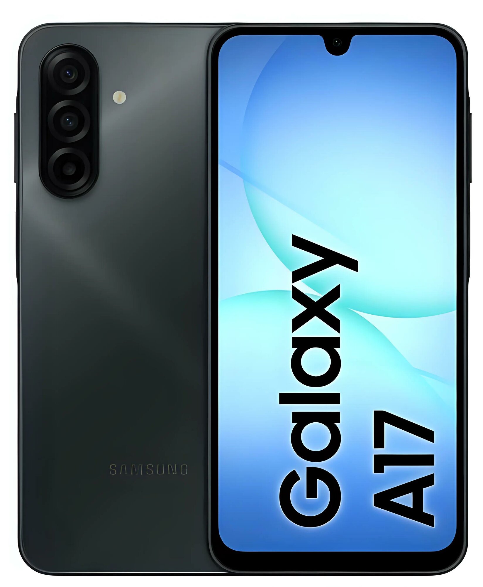 Смартфон Samsung Galaxy A17, 5G, 4GB/128GB, Dual SIM, NFC, Black — фото 1