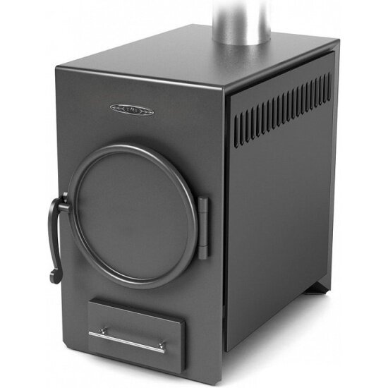 Печь отопительно-варочная Tmf Нормаль-2 антрацит труба сверху