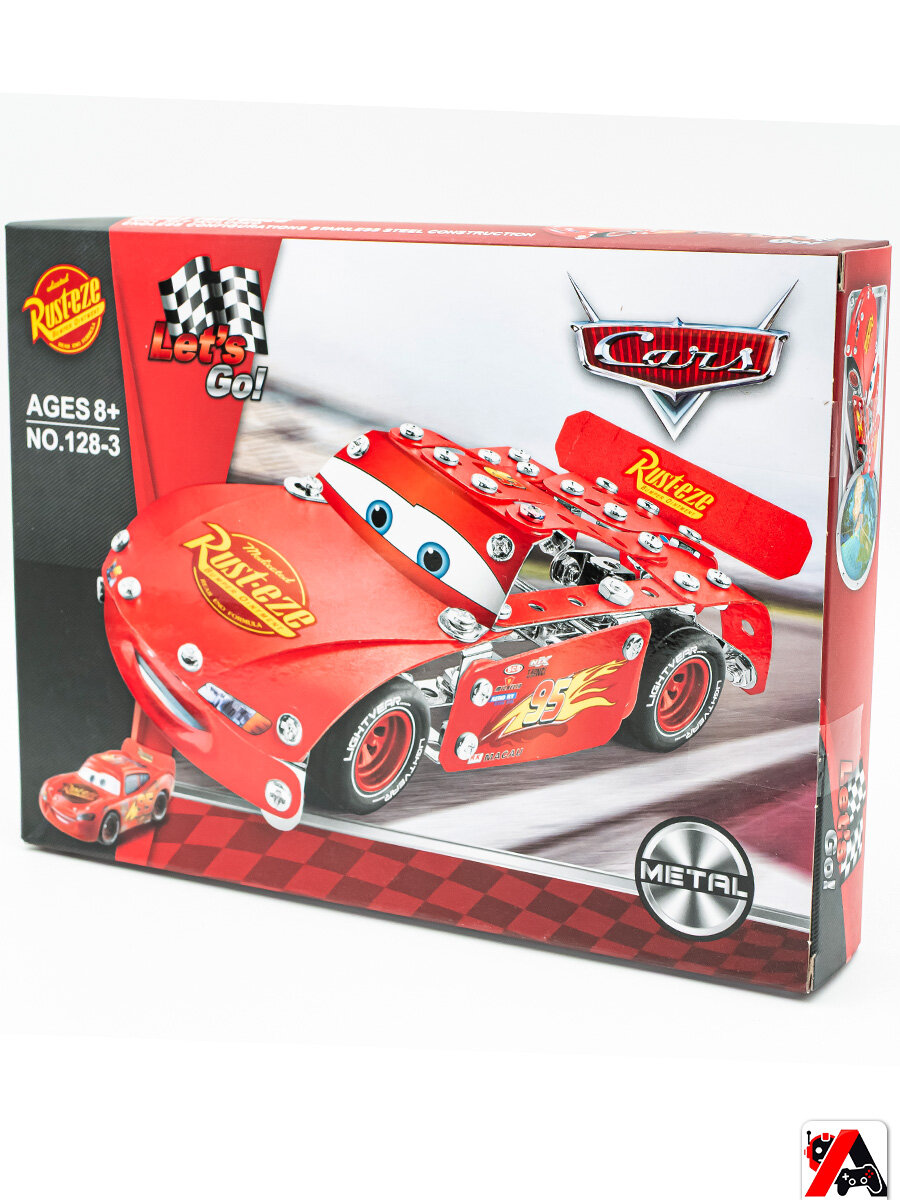 Конструктор металлический Тачки "Молния Маккуин" — фото 1