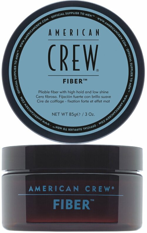American Crew Паста высокой фиксации с низким уровнем блеска Fiber 85 г