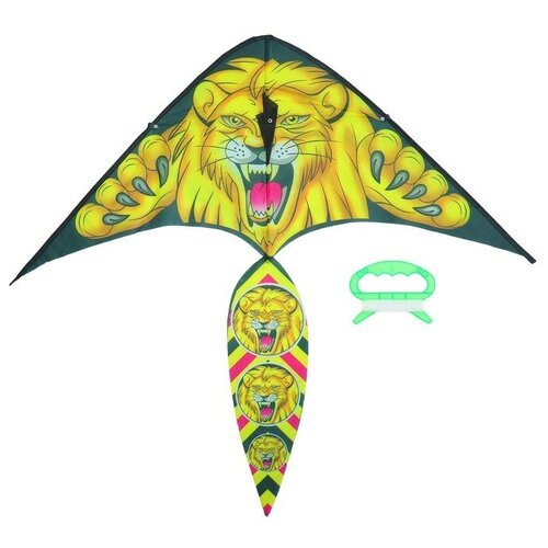 Воздушный змей «Лев», с леской воздушный змей леопард с леской 1211410