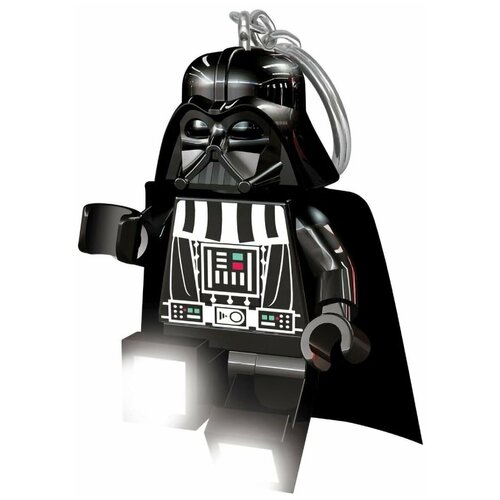 фото Брелок-фонарик lego: звездные войны – darth vader / дарт вейдер (8 см)