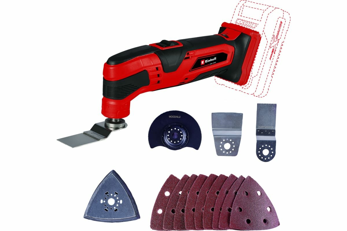 фото Аккумуляторный многофункциональный инструмент Einhell PXC TC-MG 18 Li-Solo 4465170