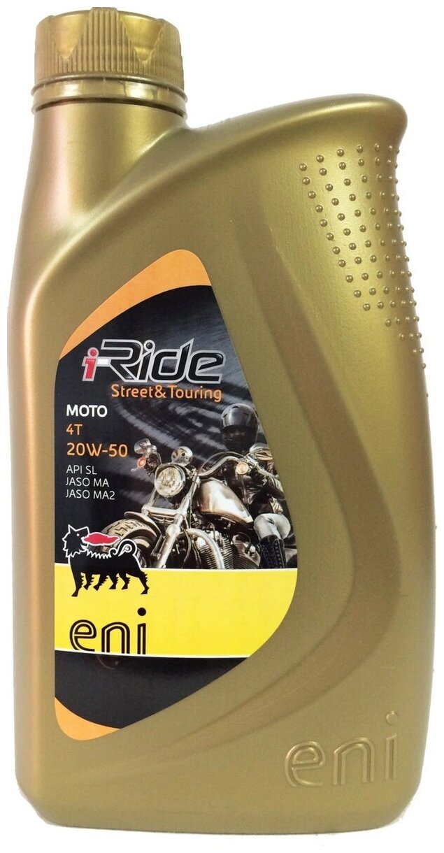 ENI ENISAE20W50 Масо моторное ENI RIDE MOTO 20W50 син. 1