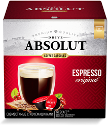 Кофе в капсулах Absolut Drive Эспрессо, 16 шт.