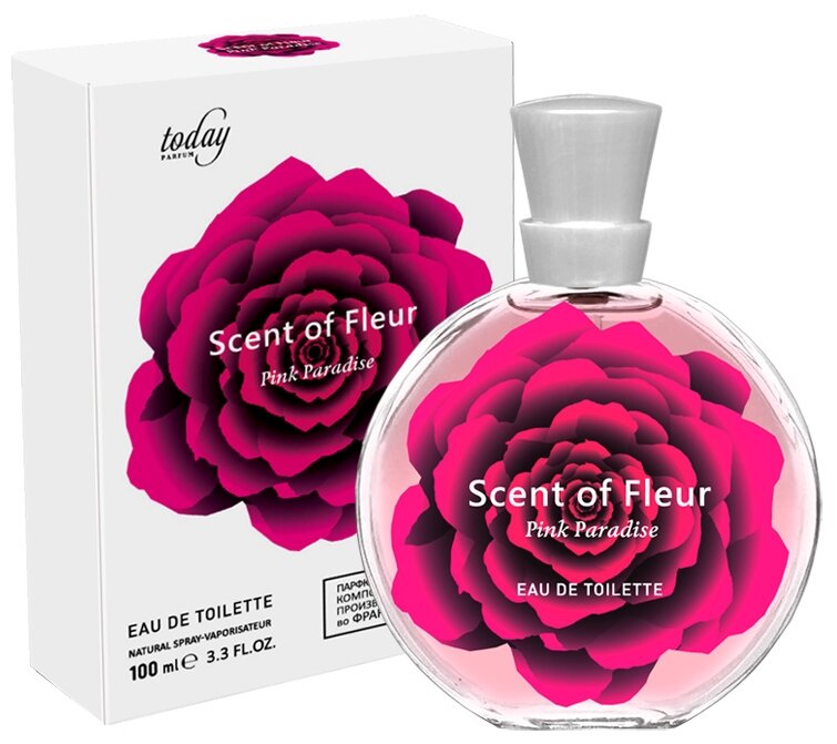 Today Parfum туалетная вода Scent of Fleur Pink Paradise