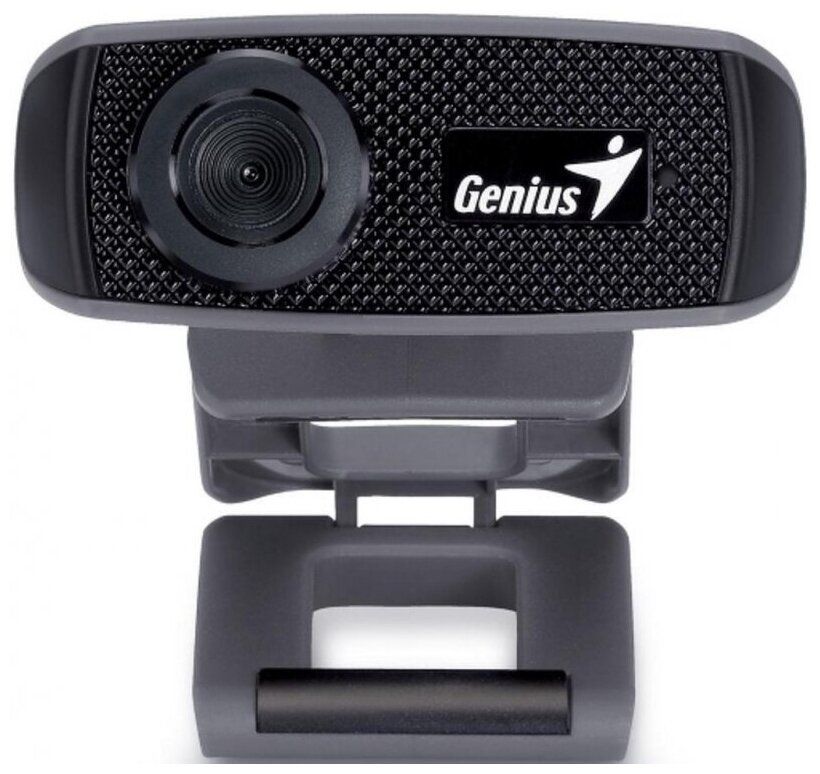 Веб-камера GENIUS Facecam 1000X V2 1 Мп микрофон USB 2.0 регулируемое крепление черный 32200223101