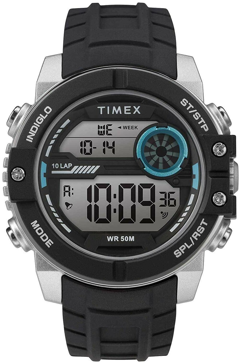 Часы наручные мужские Timex TW5M34600, Кварцевые, 45 мм