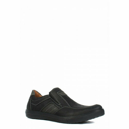 Туфли Jomos, натуральный нубук, размер 45, черный