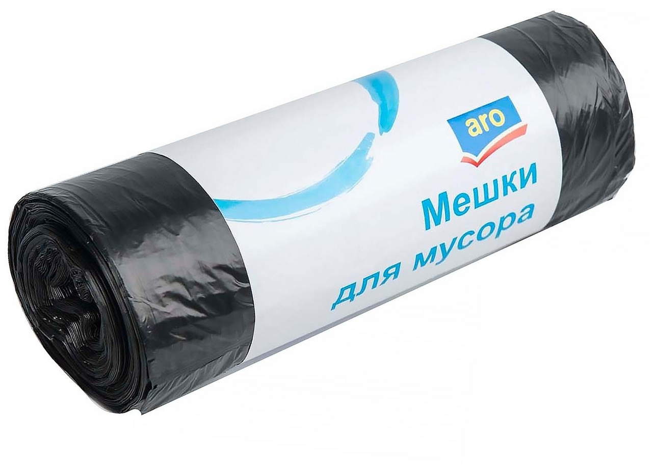 Мешки для мусора ARO 120л 20шт, 70х110см, 12мкм - фотография № 4