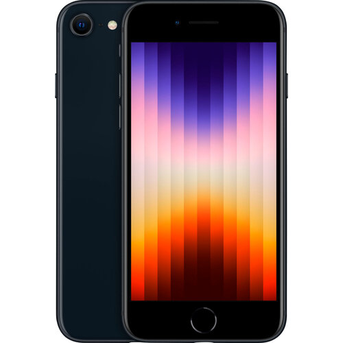 Смартфон Apple iPhone SE 2022 128 ГБ, nano SIM+eSIM, midnight