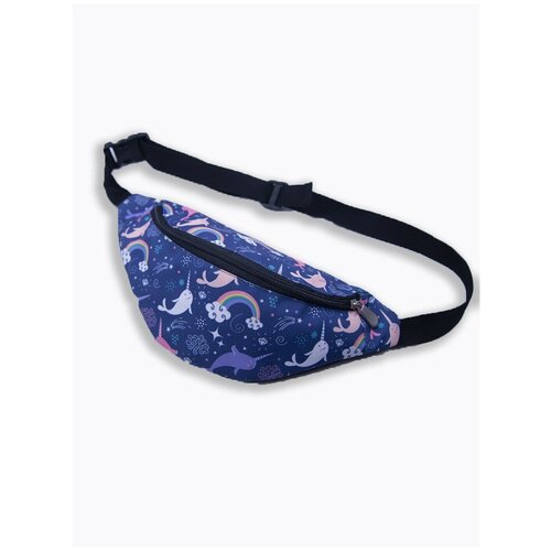 Сумка поясная Bag & You, синий