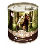 Зоогурман Breeder’s way влажный корм для собак Индейка, 750г - изображение