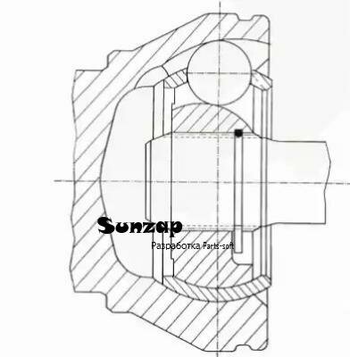 GKN-SPIDAN 303900 ШРУС наруж. ком/кт