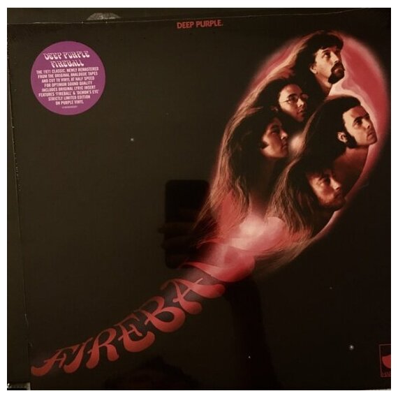 Виниловая пластинка Warner Music Deep Purple - Fireball (Coloured Vinyl)