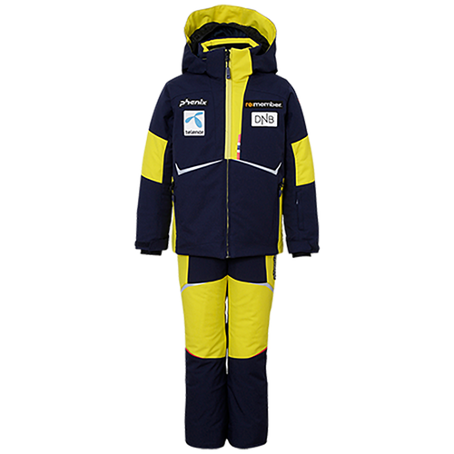 фото Горнолыжные комбинезоны phenix norway alpine team kids two-piece (шеврон) (20/21) (синий) (eur: 115-140)