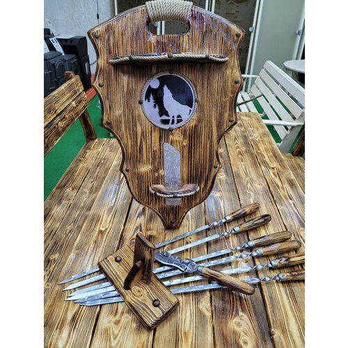 Подарочный шашлычный набор Viking Щит 