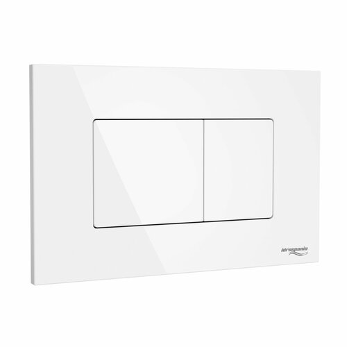 IDROSPANIA Кнопка смыва IDROSPANIA NOELIA 24.6хх15.8 для инсталляции, пластик, цвет Белый глянцевый (30370)