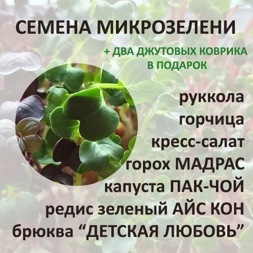 Набор семян микрозелени 5